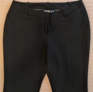Worthington Curvy Fit, Short Black Slacks